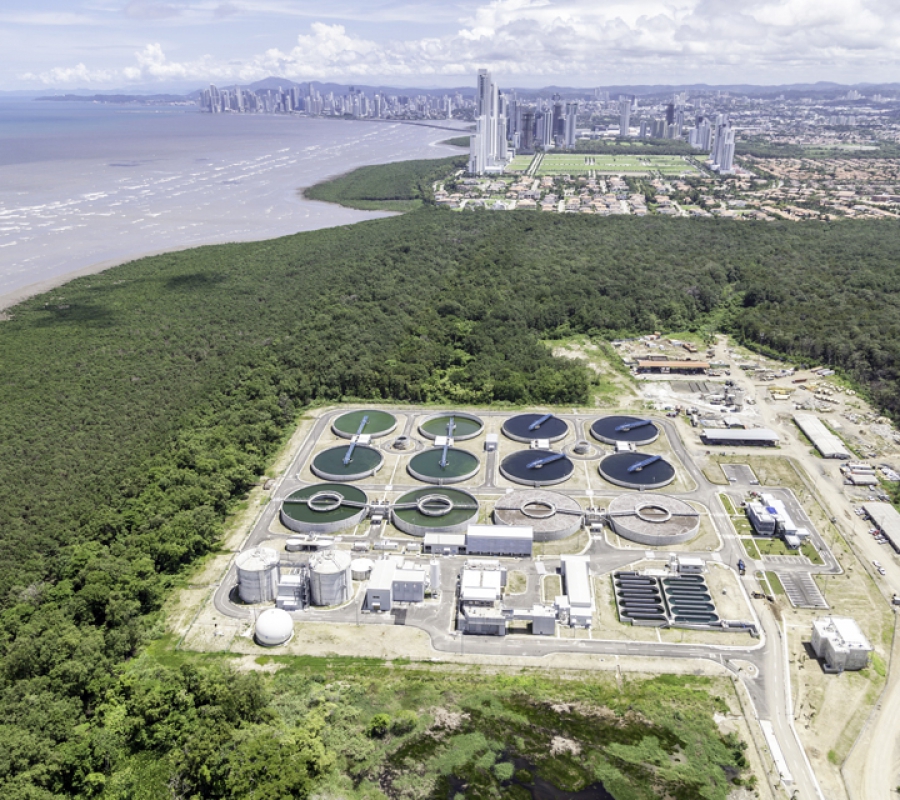 Panama-wastewater-treatment-plant-Panama